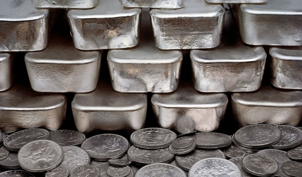 Lingotes de plata